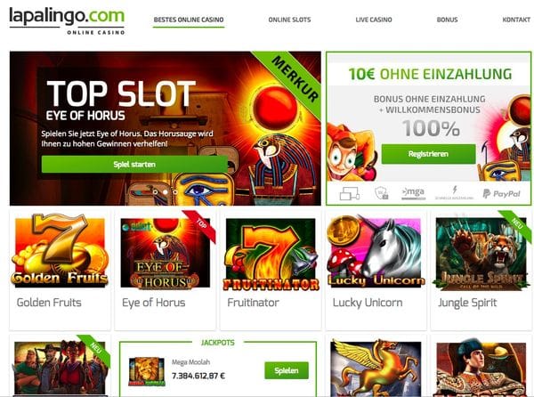 Online Casino Mit Startguthaben Ohne Einzahlung 2017